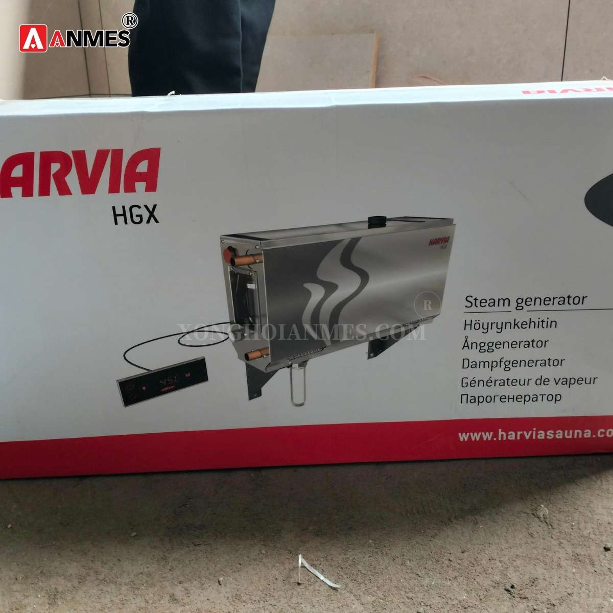 Máy Xông Hơi Ướt Harvia HGX Nhập Khẩu Phần Lan