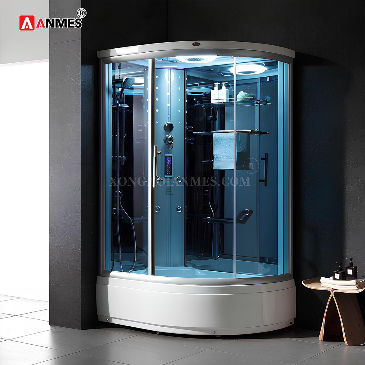 Phòng Xông Hơi Nhập Khẩu Gemy FS-8821