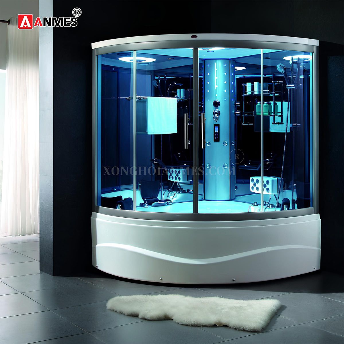 Phòng Xông Hơi Nhập Khẩu Gemy FS-8822