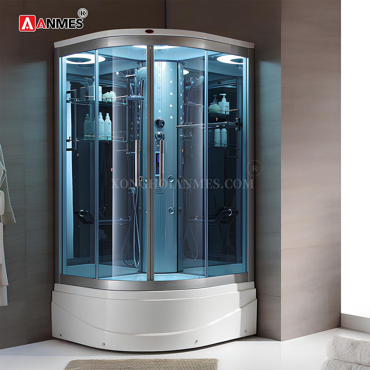 Phòng Xông Hơi Nhập Khẩu Gemy FS-8827