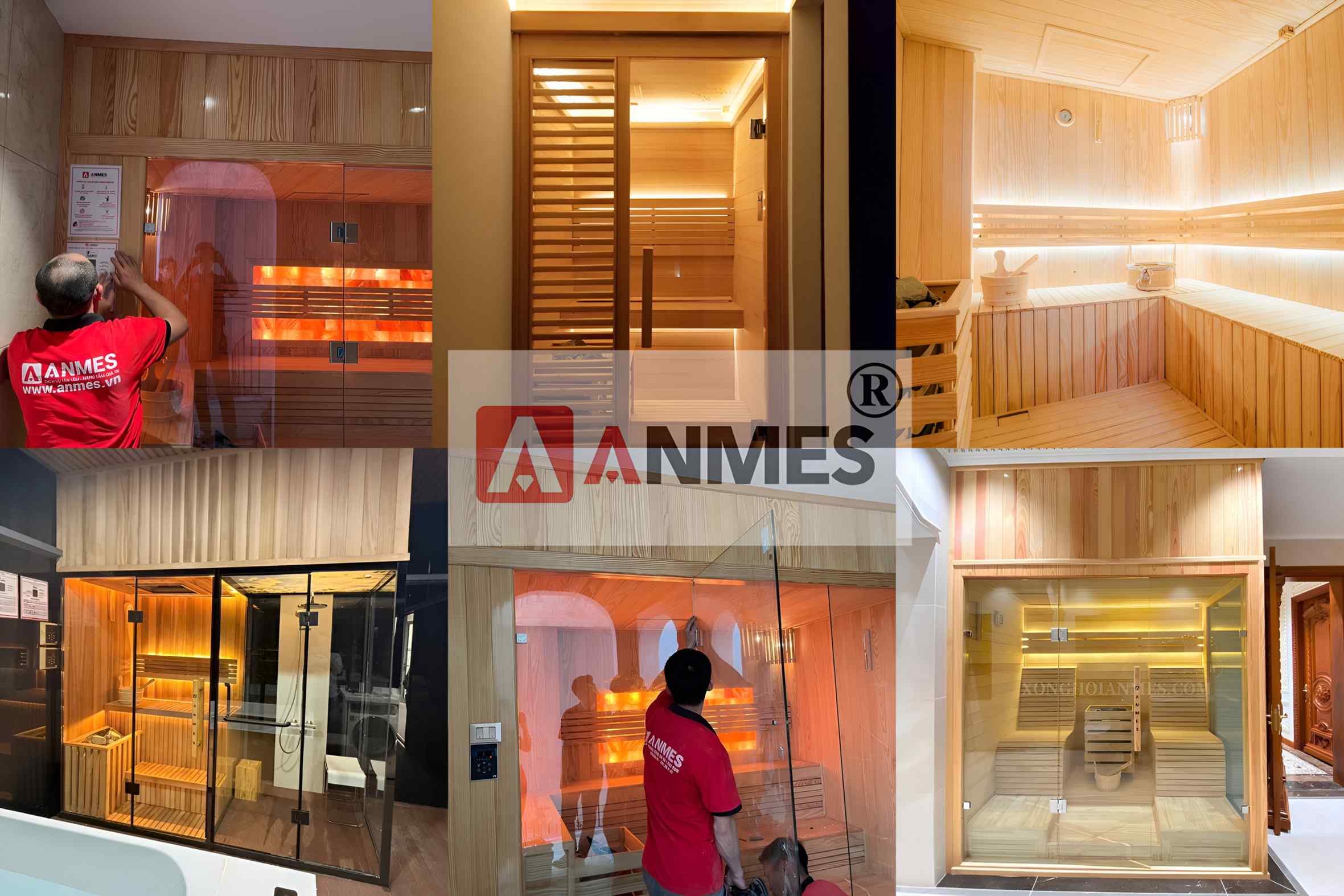 Anmes - Đơn vị sản xuất phòng xông hơi khô A1815 chất lượng, chuyên nghiệp