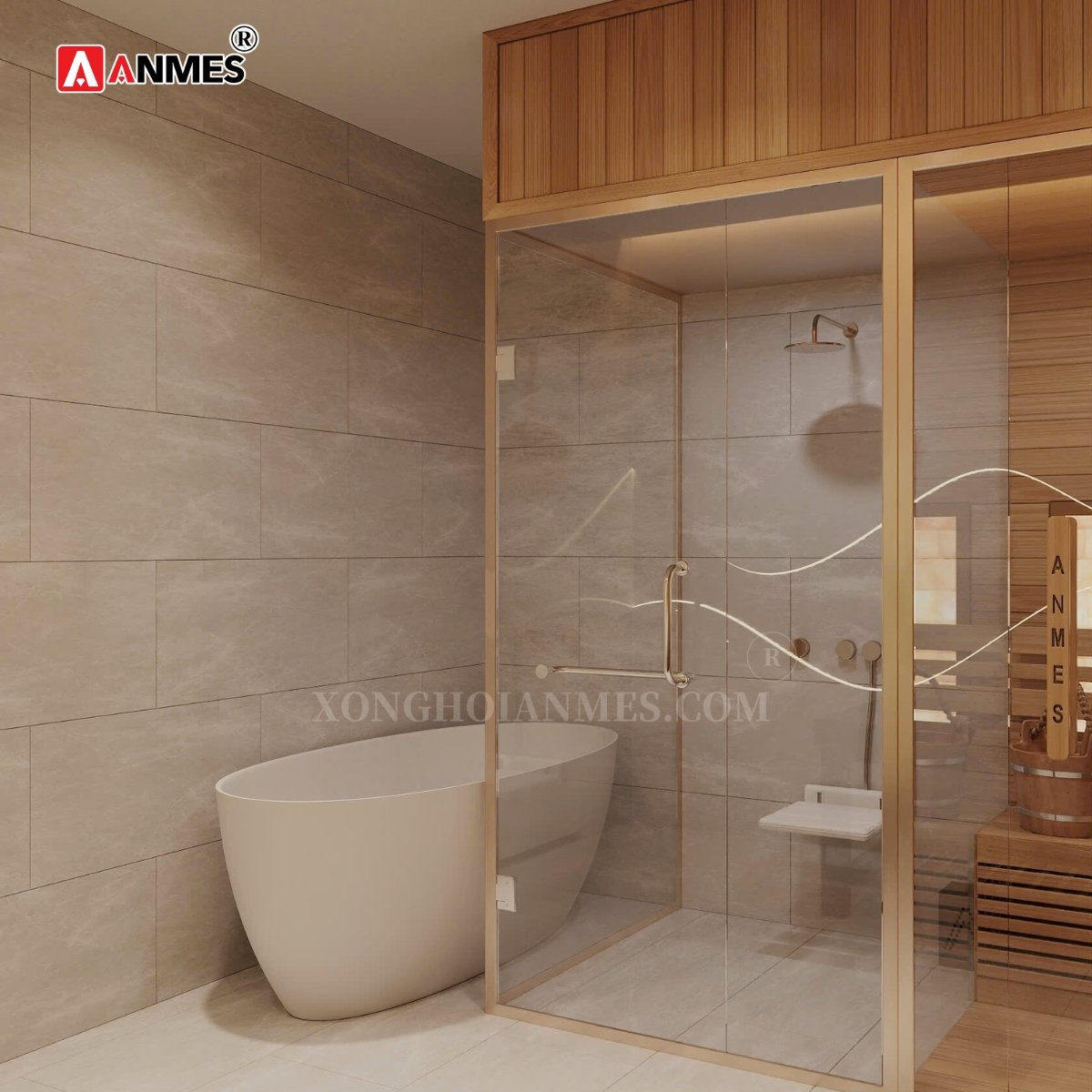 Phòng Xông Hơi Đá Muối A1315-B