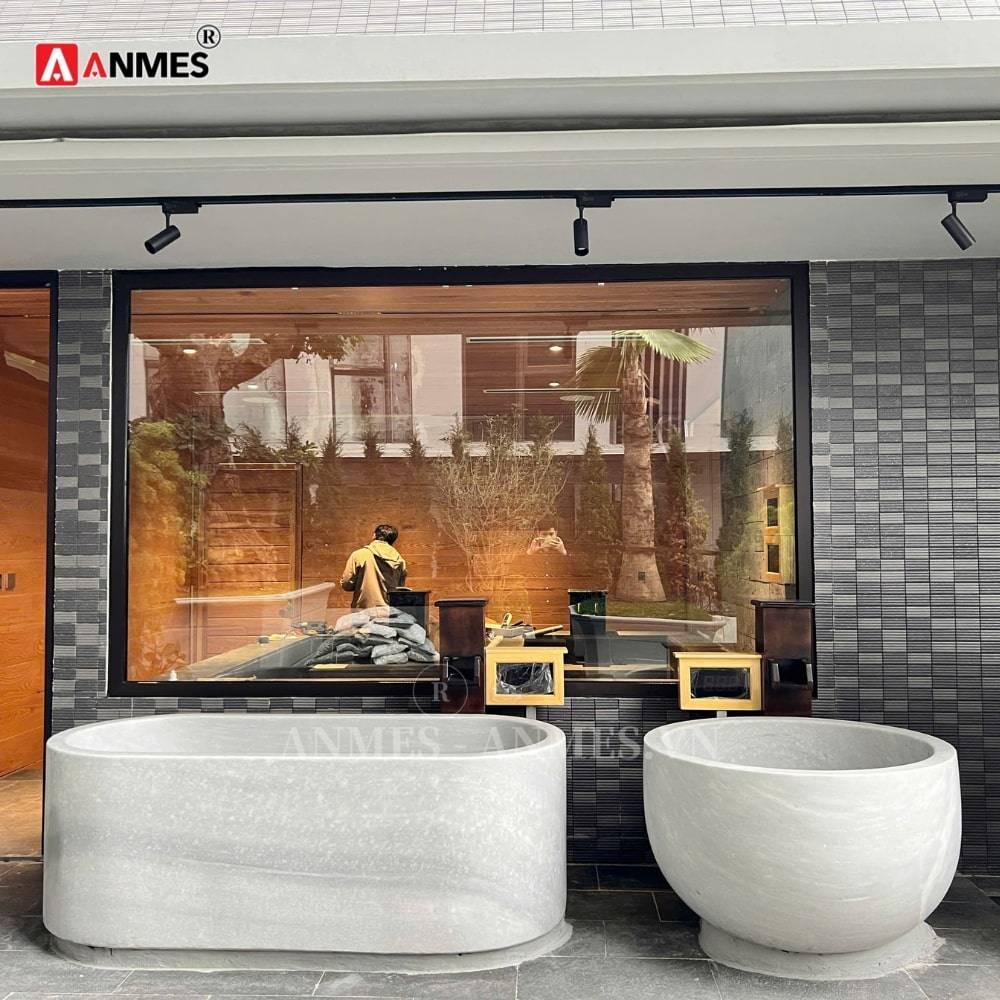 Bể ngâm nóng lạnh Onsen tại KĐT Ecoaprk Hưng Yên