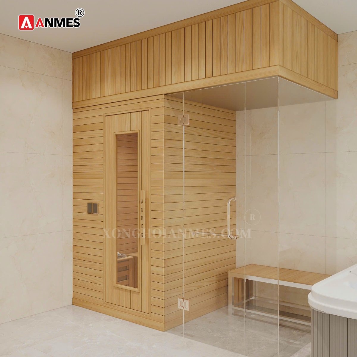 Phòng Xông Hơi Đá Muối A1312-B