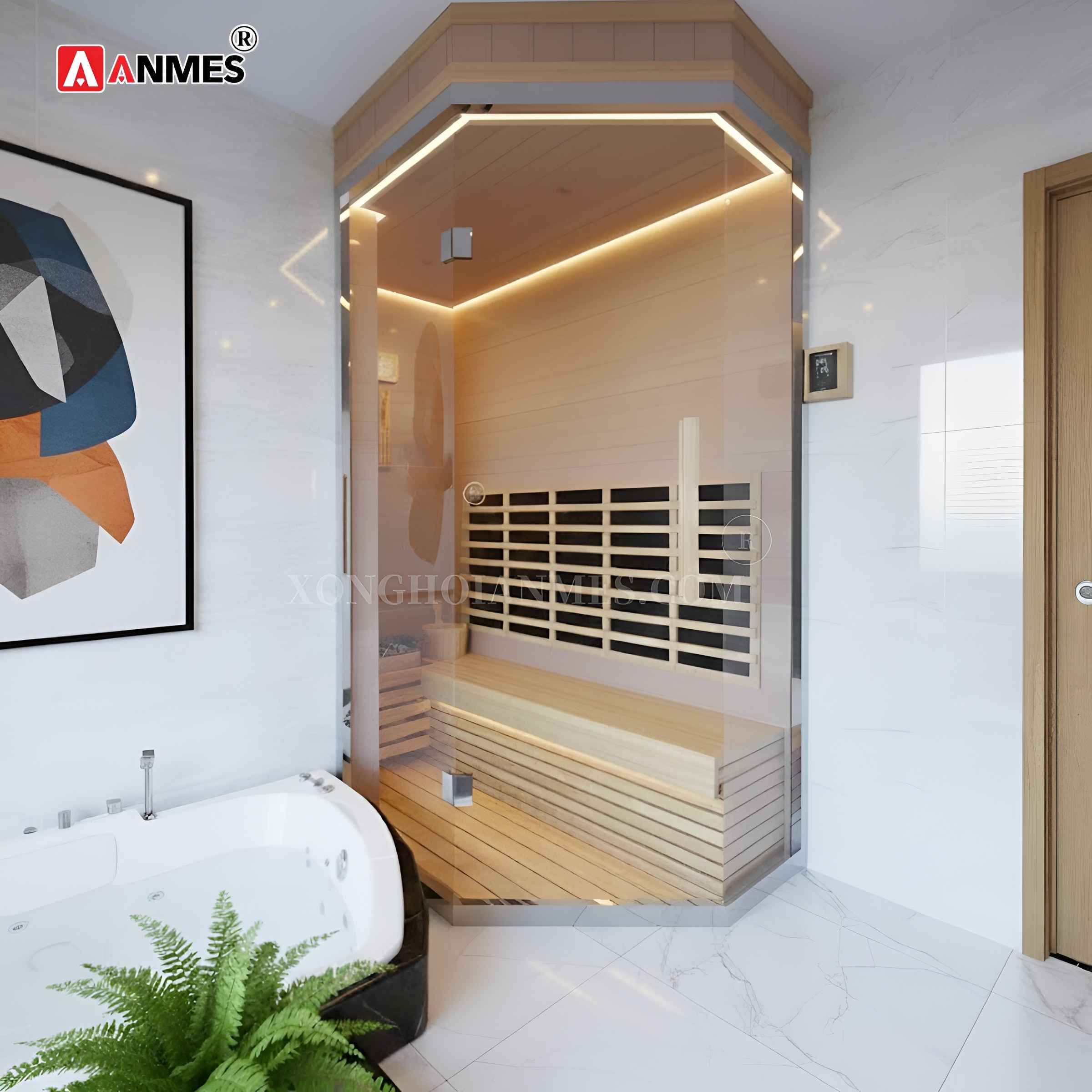 Phòng xông hơi hồng ngoại A1212