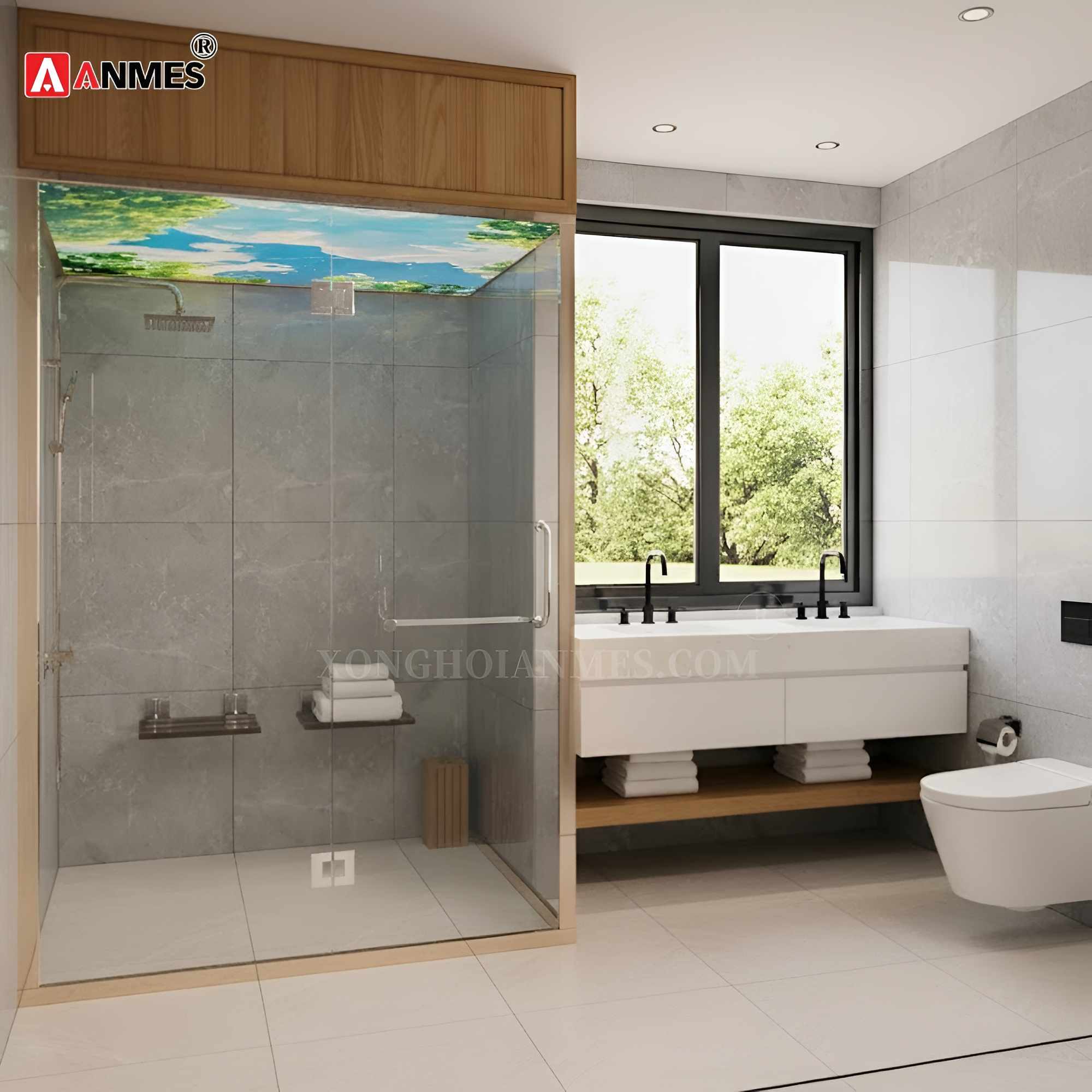 Tổng hợp thiết kế phòng xông hơi ướt tại The Eden Rose Thanh Trì