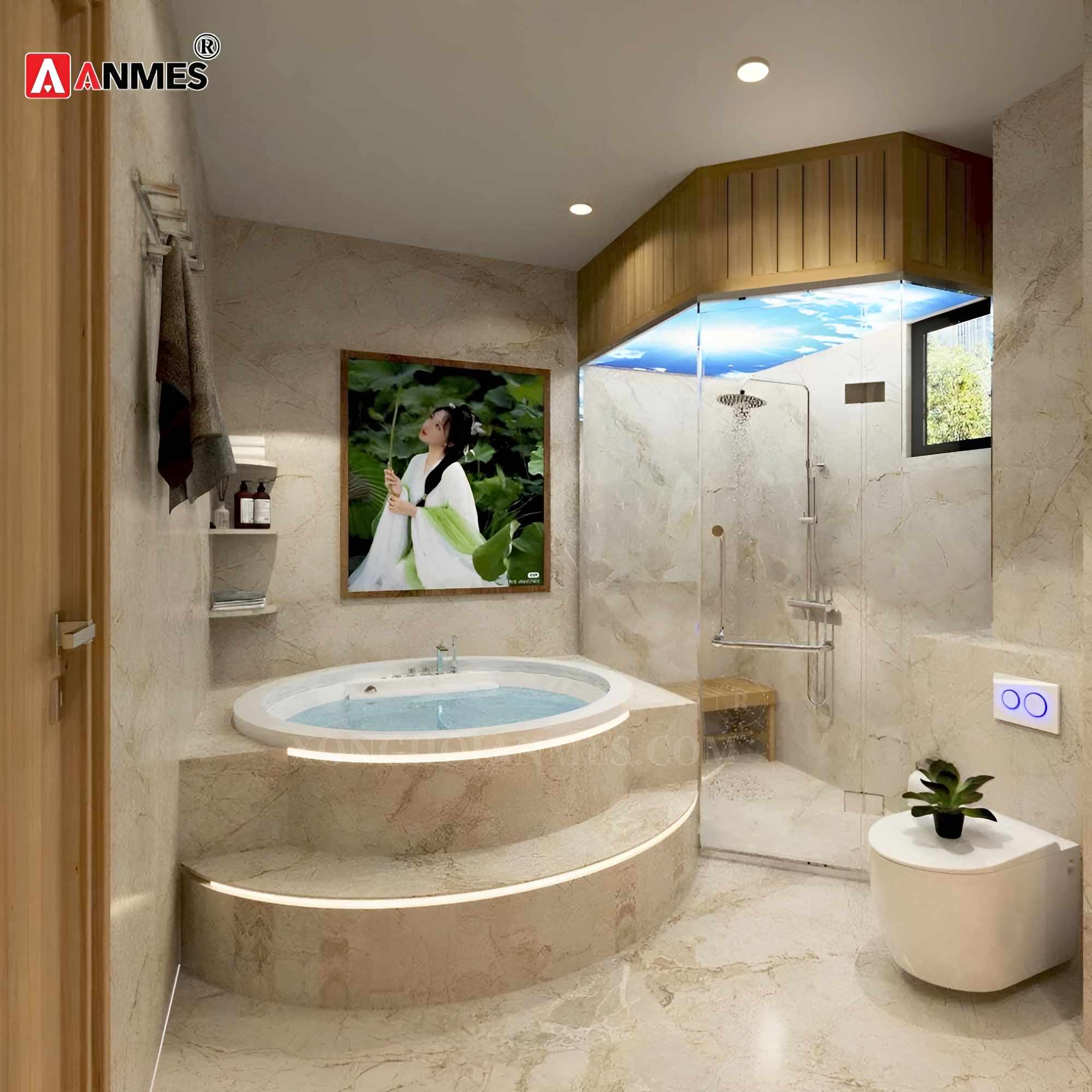 Phòng Xông Hơi Ướt A1413