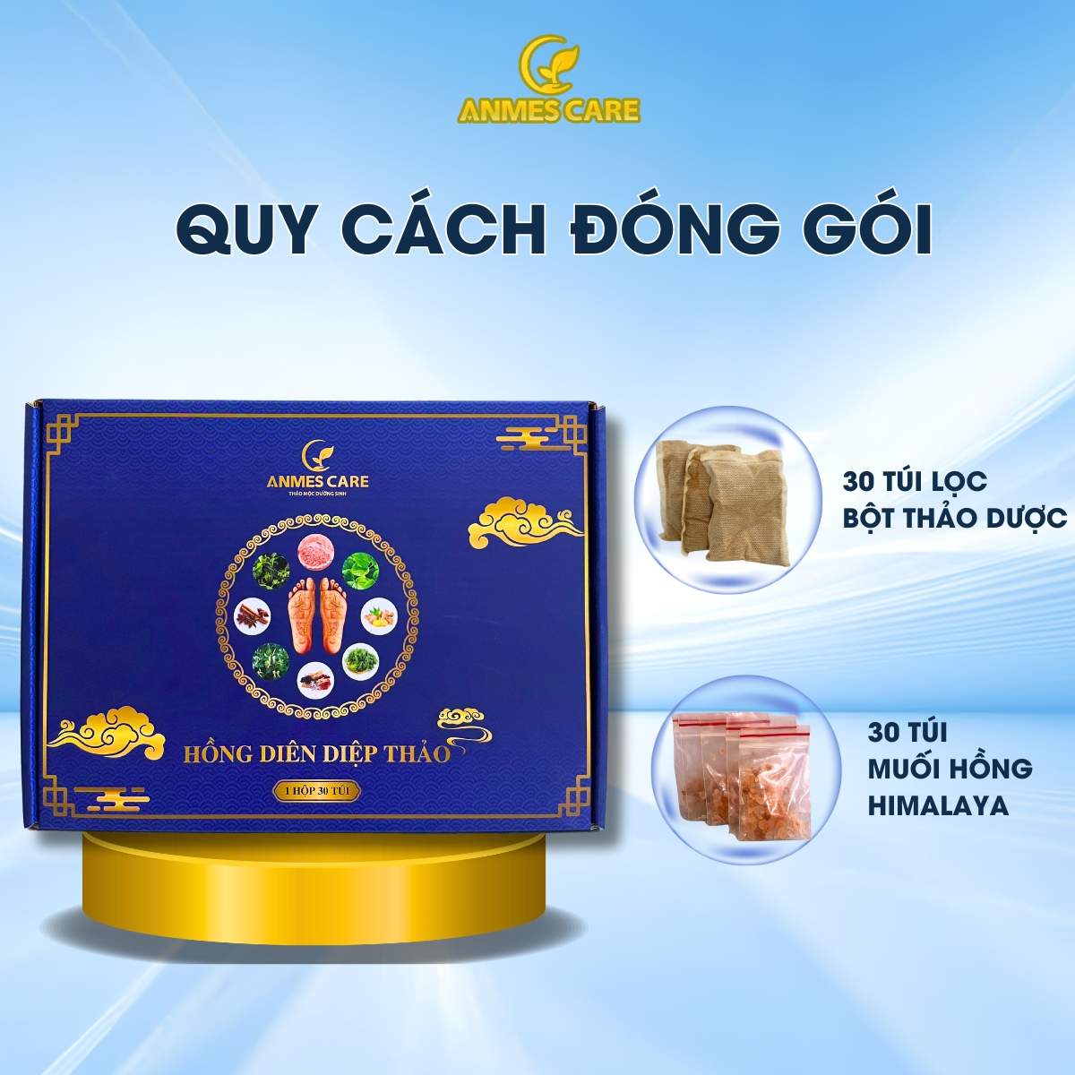 Thảo dược ngâm chân dân tộc Dao Đỏ - Anmescare
