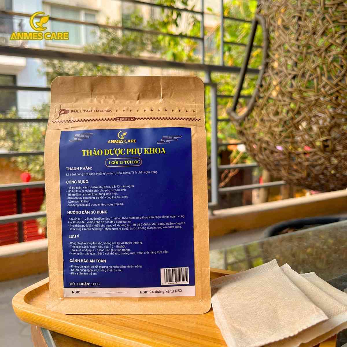 Thảo dược xông, ngâm vùng kín - Anmescare