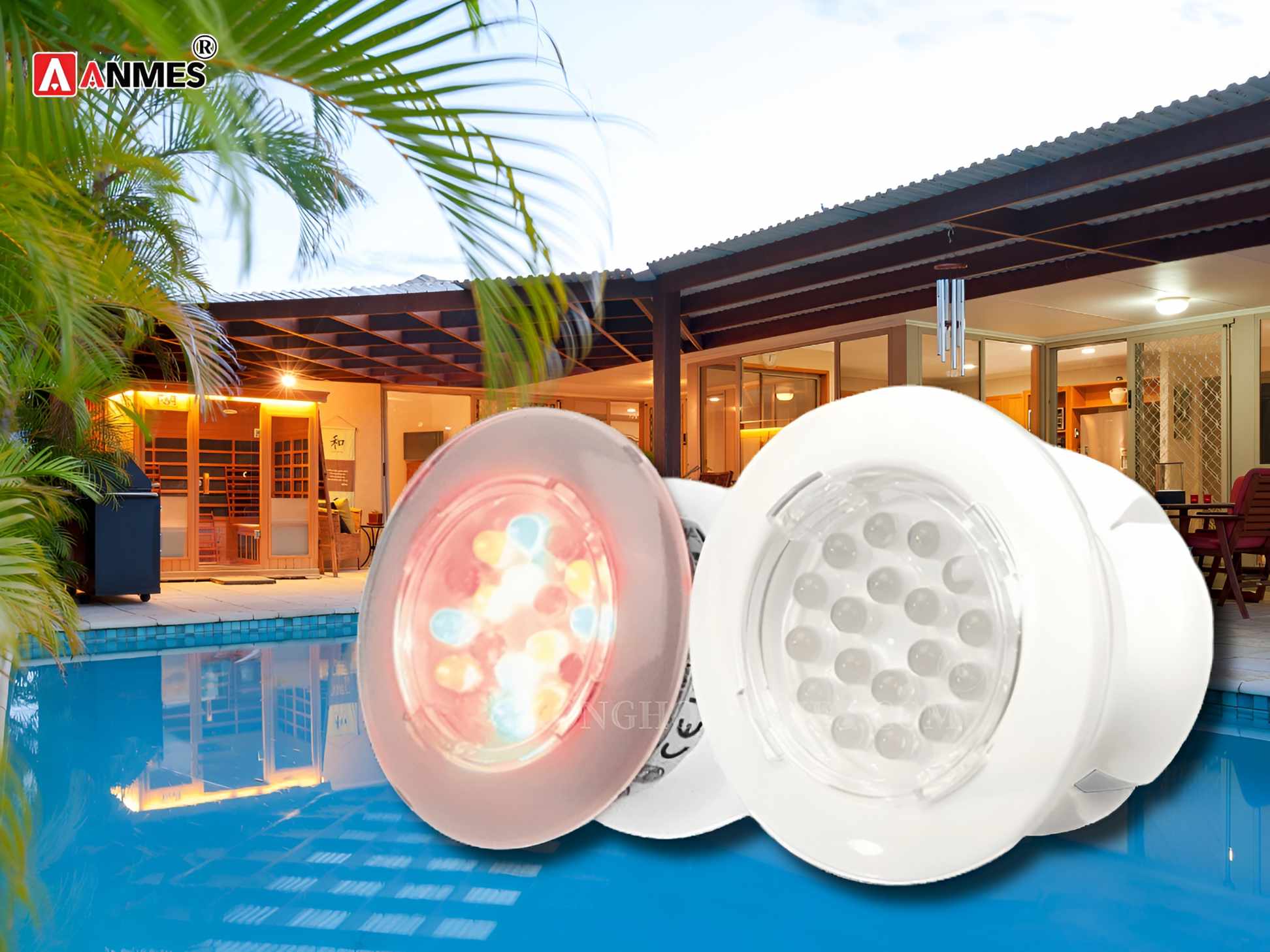 Anmes - Địa chỉ cung cấp đèn LED bể bơi Emaux P10 chính hãng, giá tốt