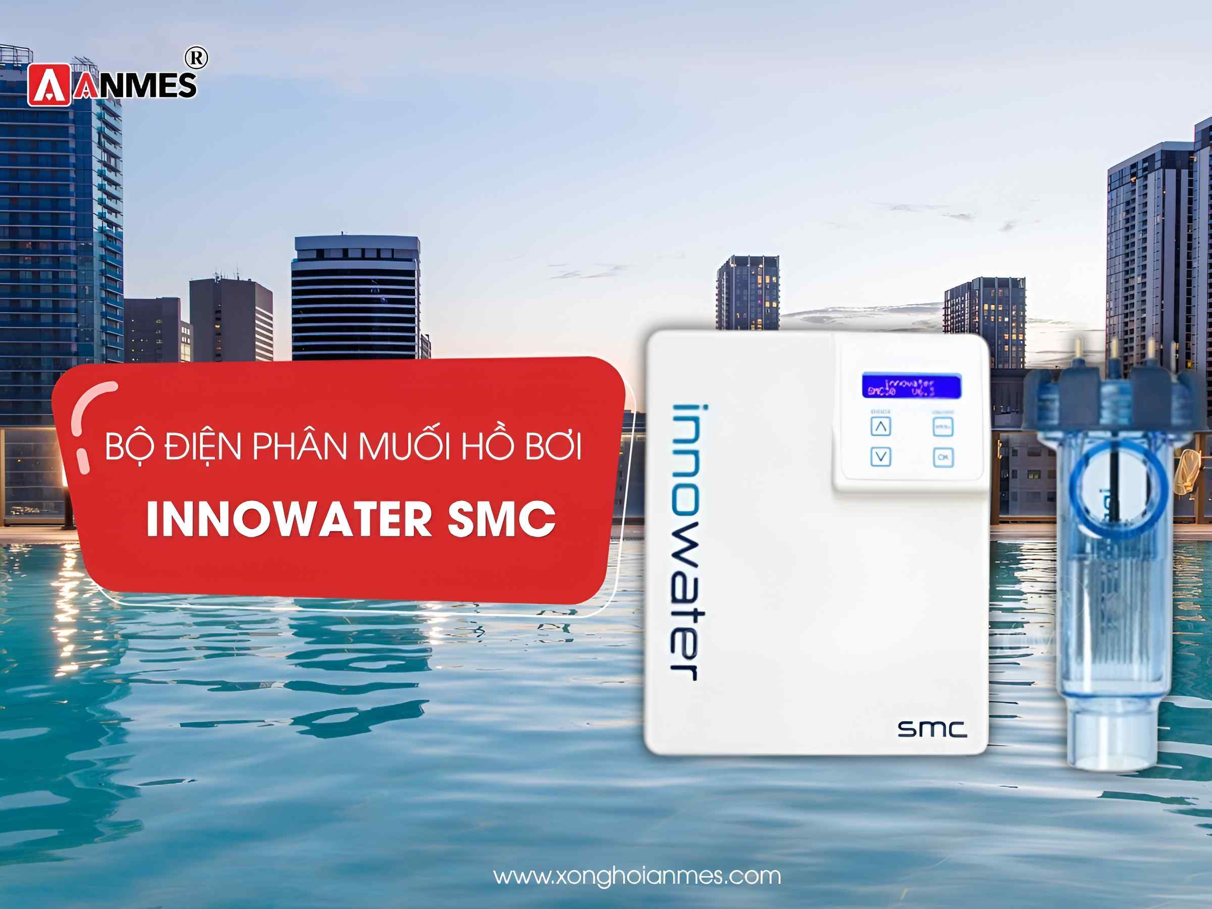 Đặc điểm của bộ điện phân muối hồ bơi Innowater SMC