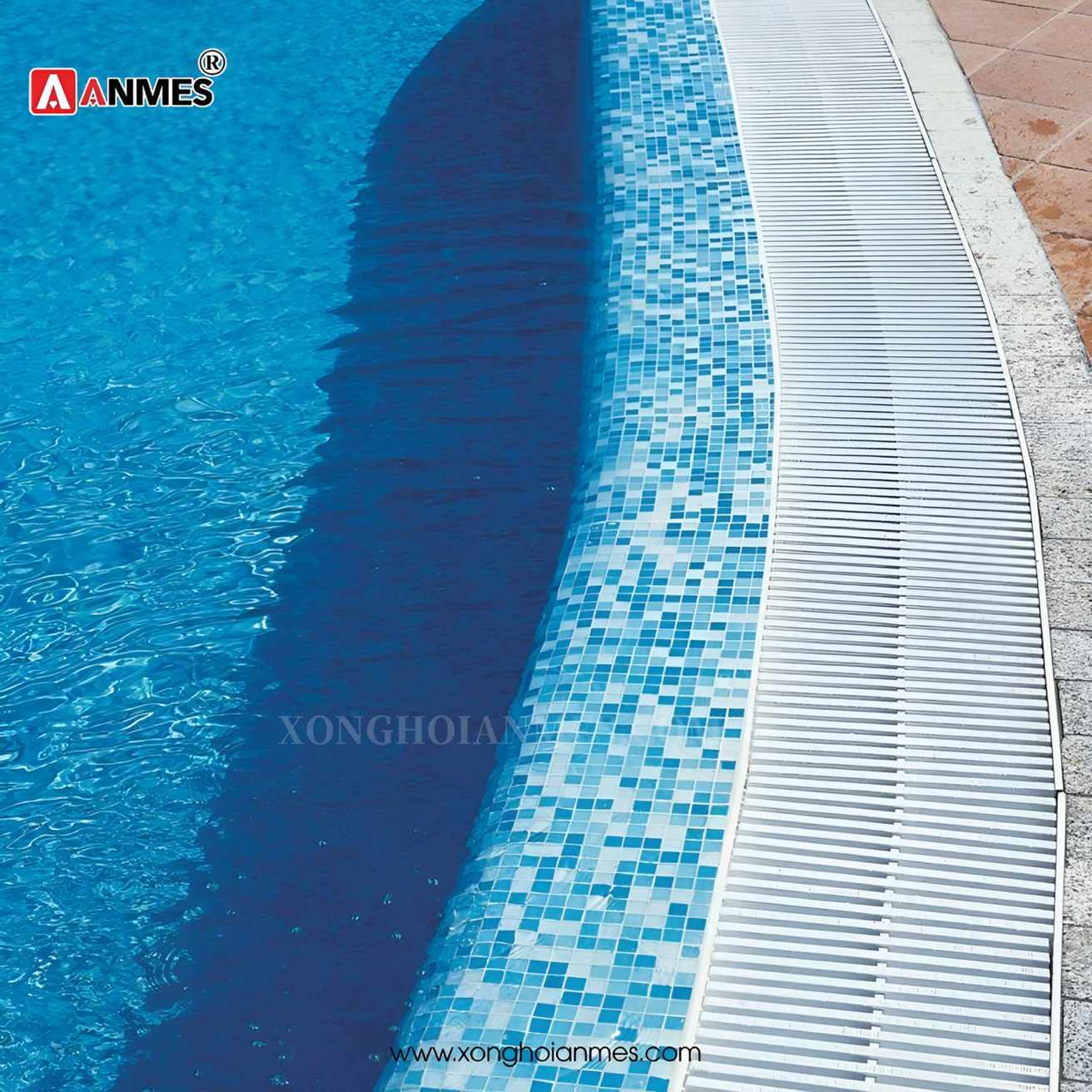 Đặc điểm của thanh thoát tràn bể bơi Kripsol NMR