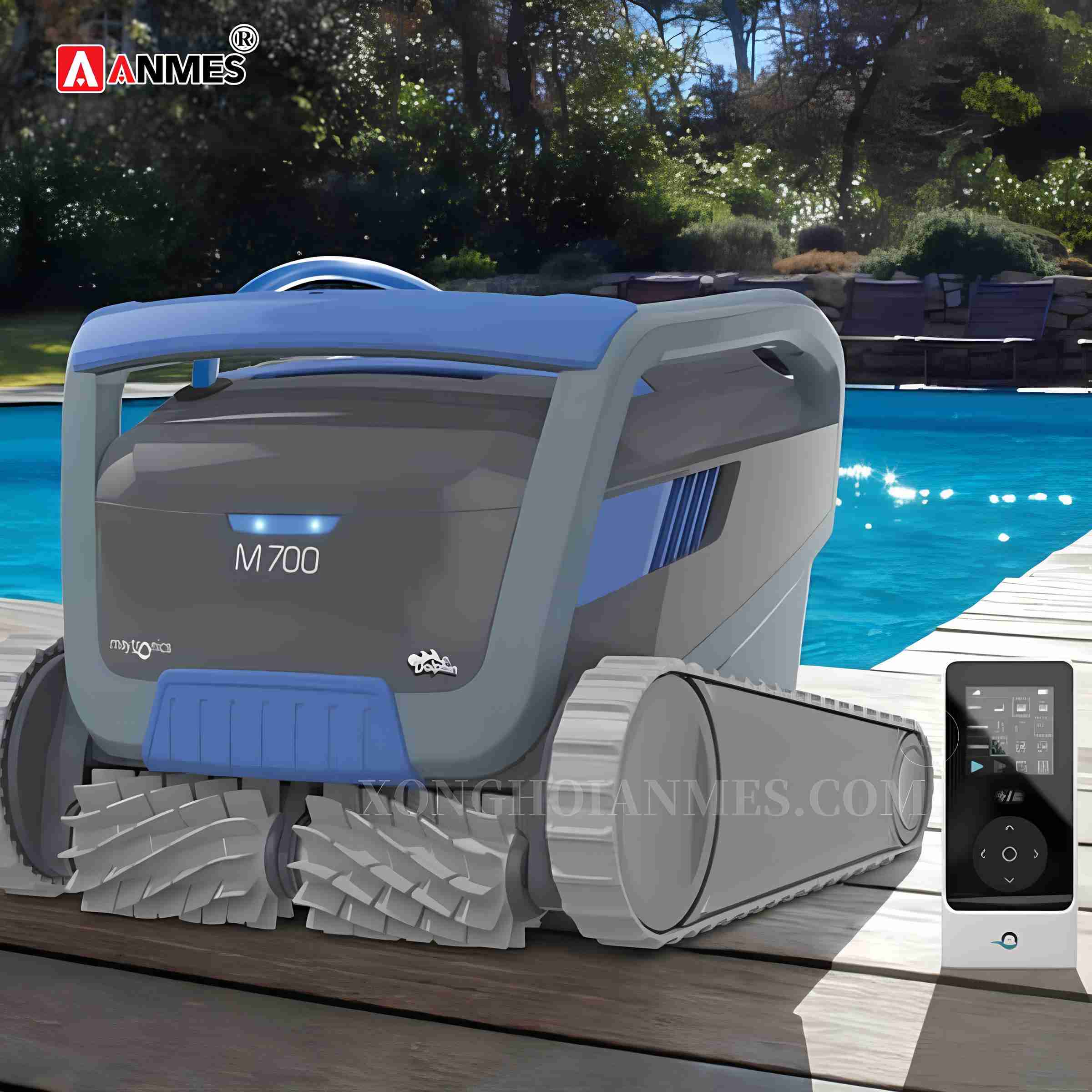 Anmes - Địa chỉ mua sắm robot vệ sinh bể bơi Dolphin M400 chính hãng