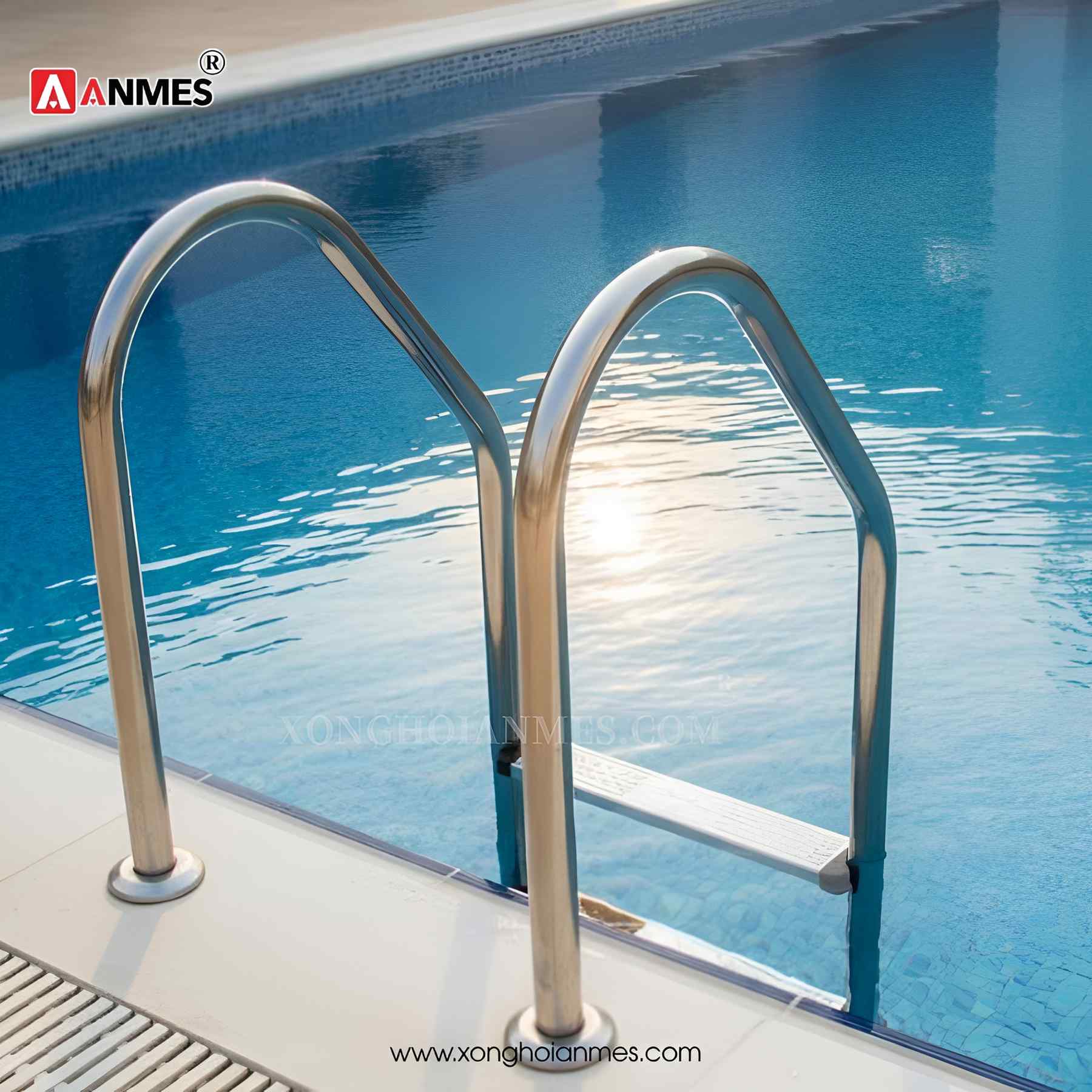 ANMES JSC - Đơn vị cung cấp, phân phối thang bể bơi nhập khẩu SF chính hãng, giá tốt