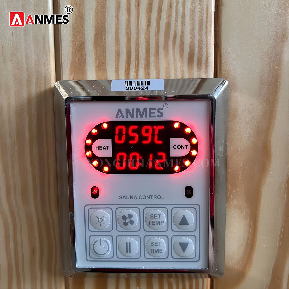 Lắp đặt máy xông hơi khô Anmes tại khách sạn, sân golf