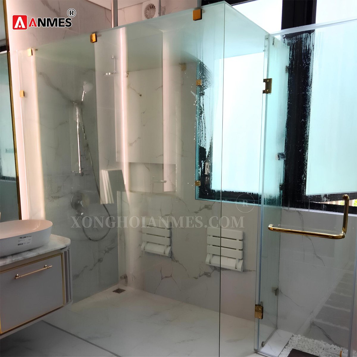 Kích thước phòng xông hơi ướt tối thiểu

