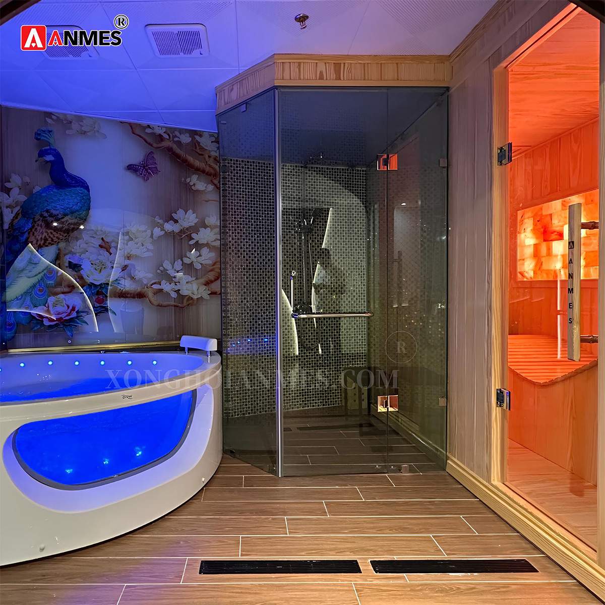 Xông hơi đá muối giúp đẹp da, thải độc