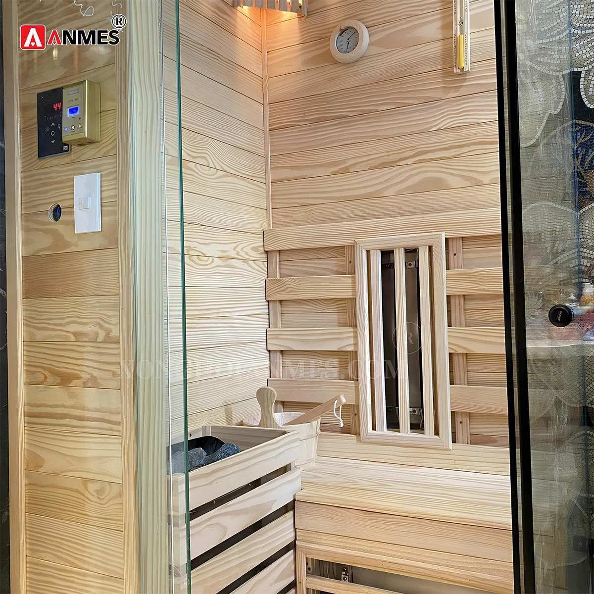 Thiết kế phòng xông hơi hồng ngoại cho gia đình

