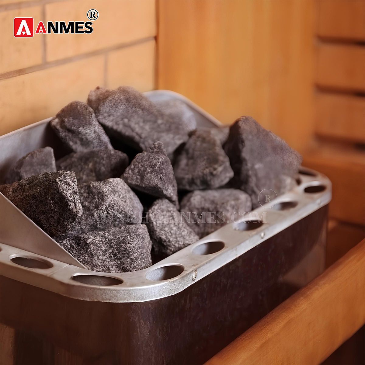 Thân vỏ inox 304 của máy xông hơi khô Harvia Phần Lan