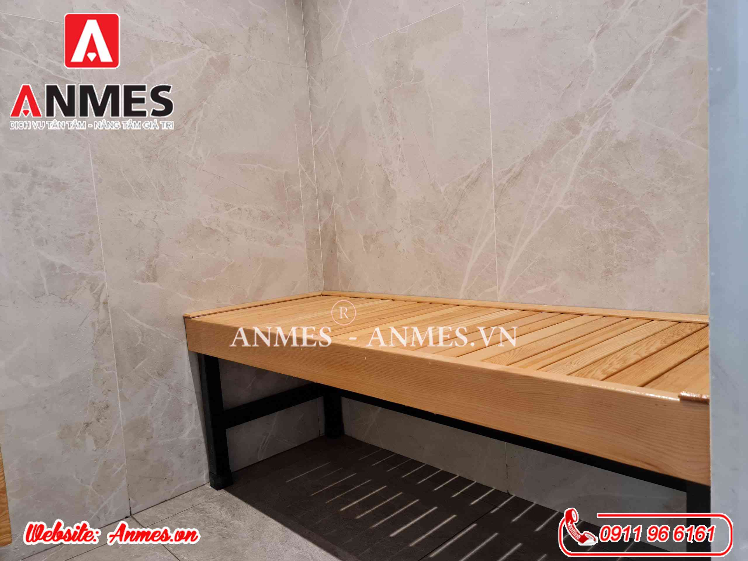 Băng ghế ngồi xông hơi ướt 