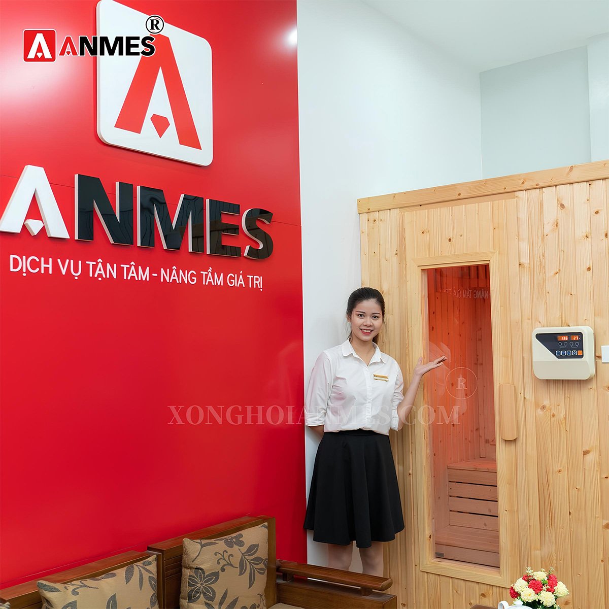 Anmes – Đơn vị thiết kế, lắp đặt phòng xông hơi giá tốt, chuyên nghiệp
