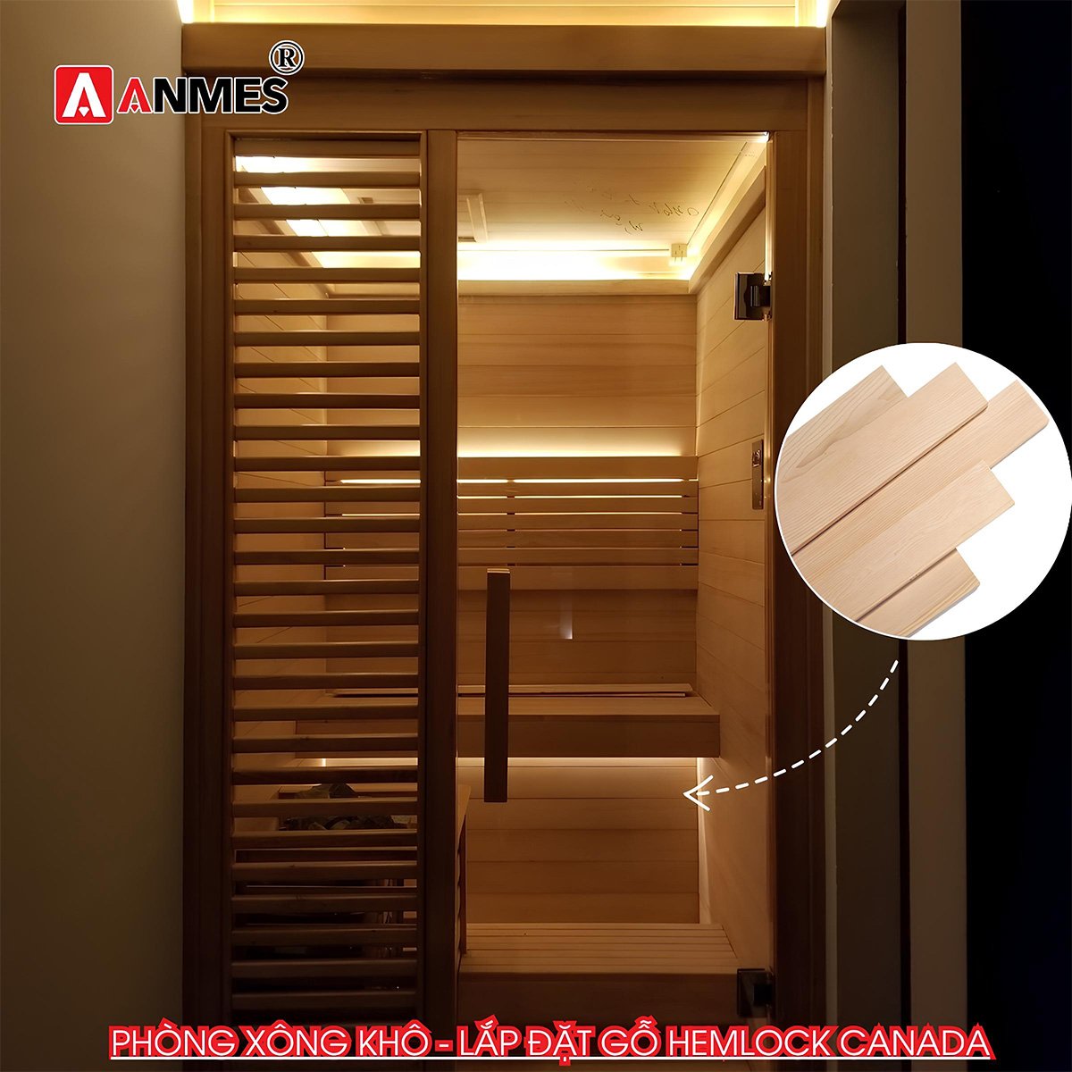 Gỗ hemlock cao cấp nhập khẩu Canada
