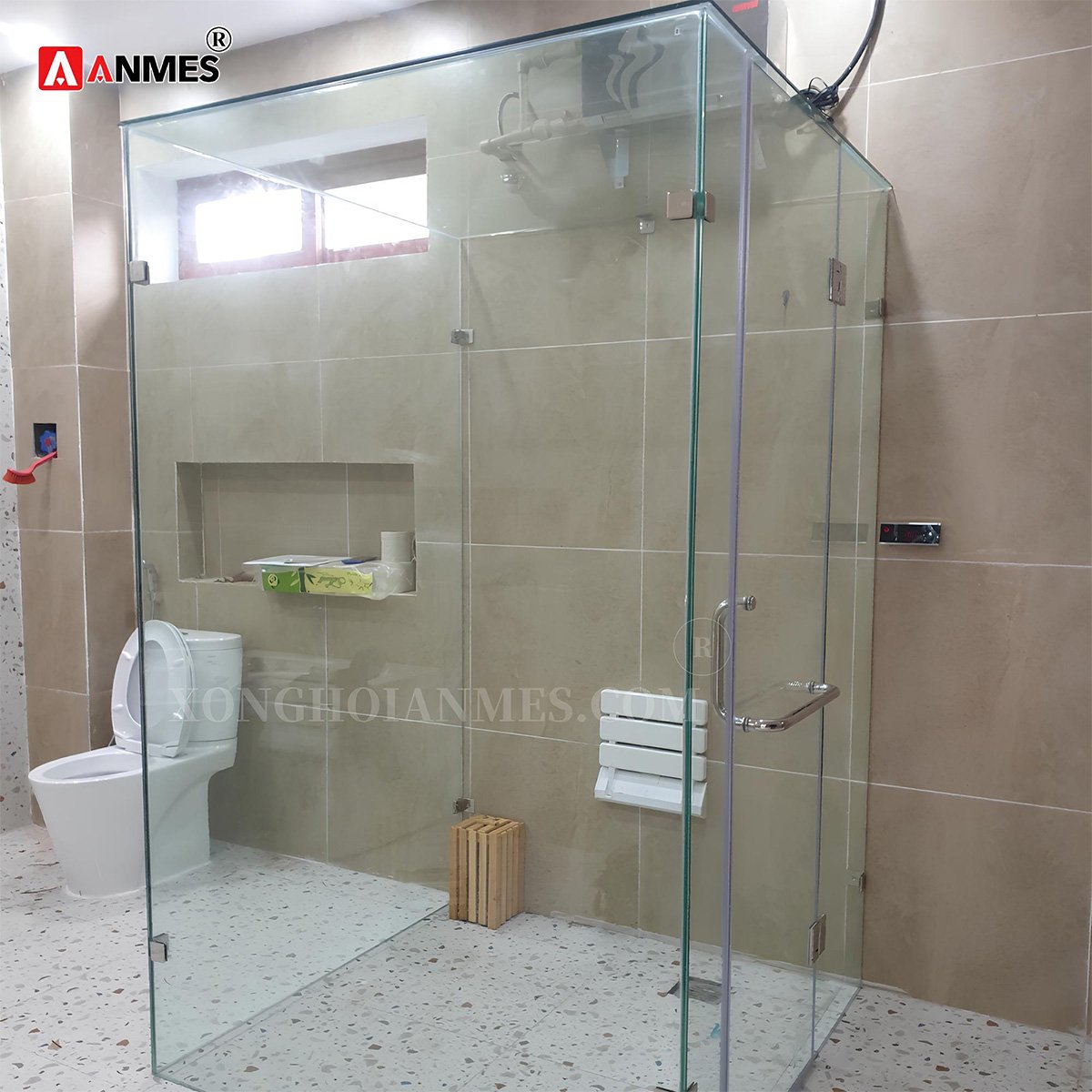 Thiết kế lắp đặt phòng xông hơi ướt gia đình