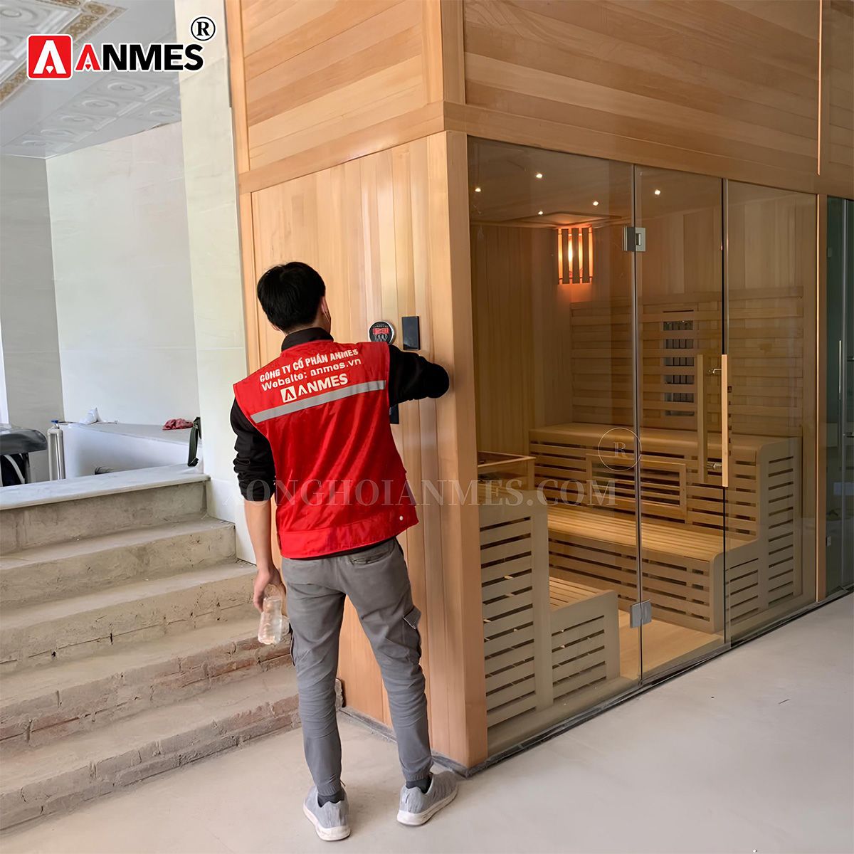 Diện tích tác động đến chi phí lắp đặt phòng xông hơi tại nhà
