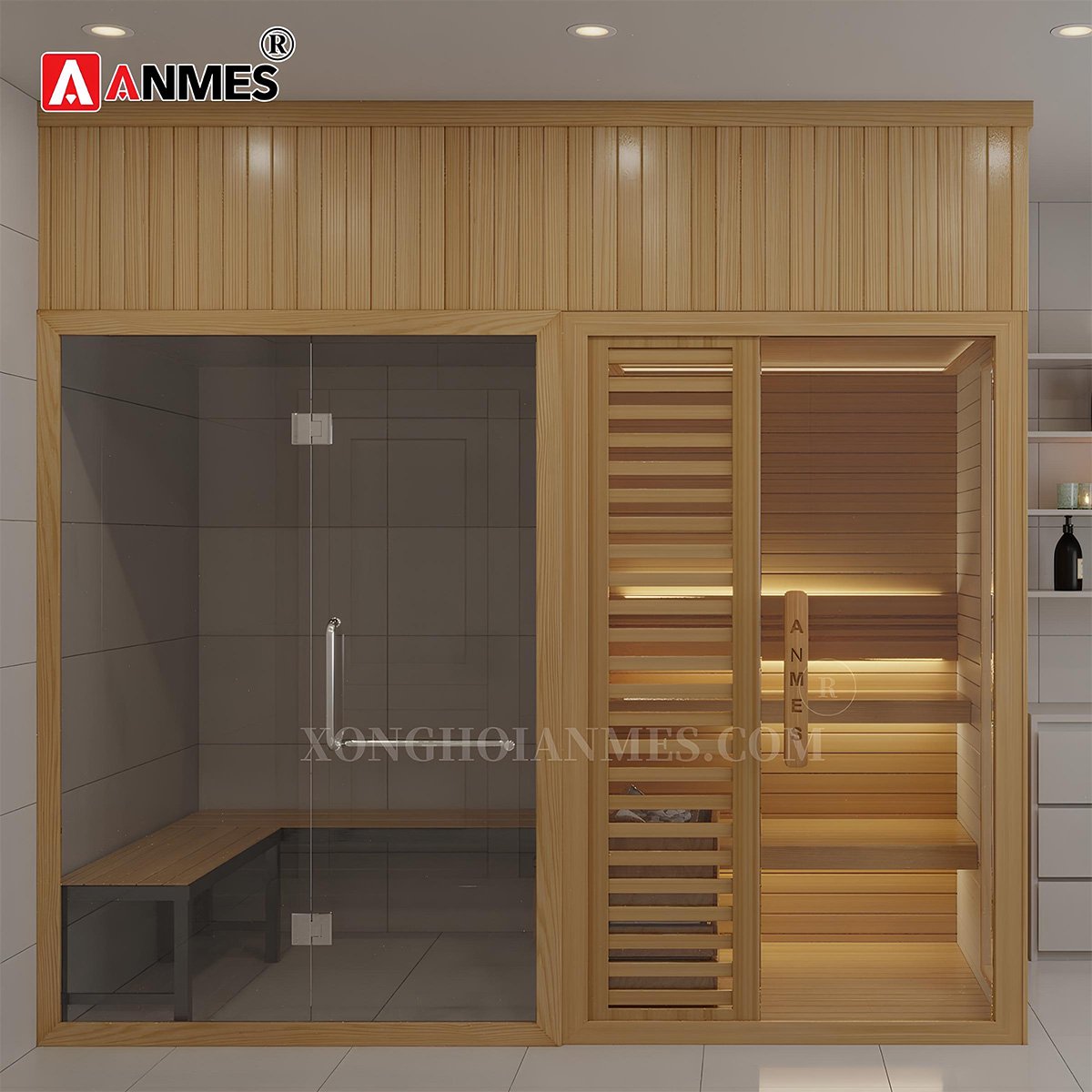 Làm phòng xông hơi tại nhà giúp nâng cấp không gian sống
