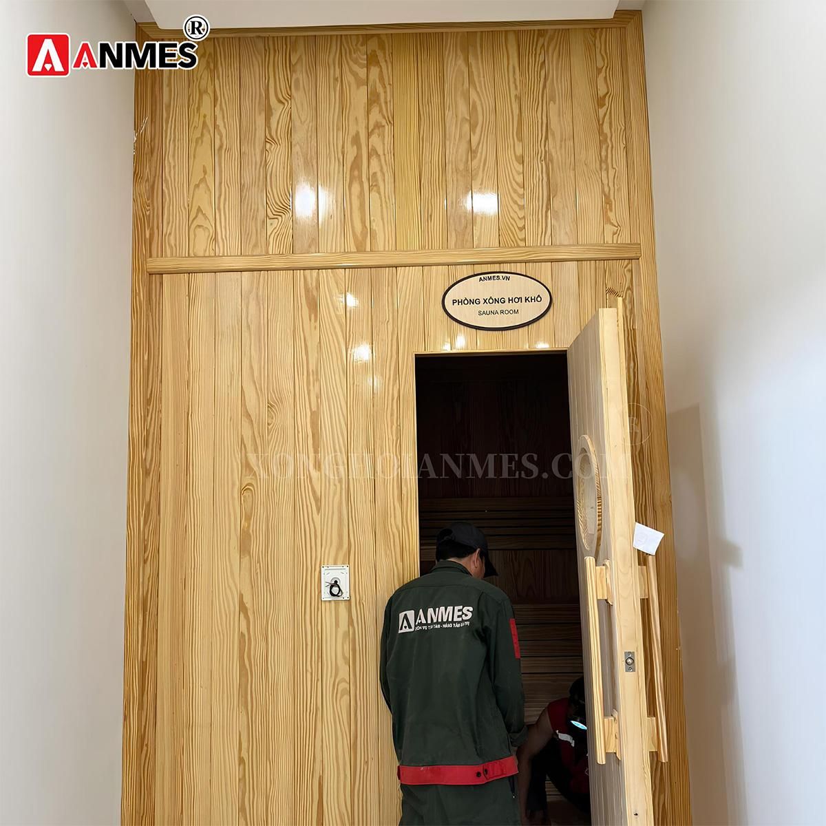 Anmes - đơn vị thiết kế và thi công phòng xông hơi khô số 1 miền bắc
