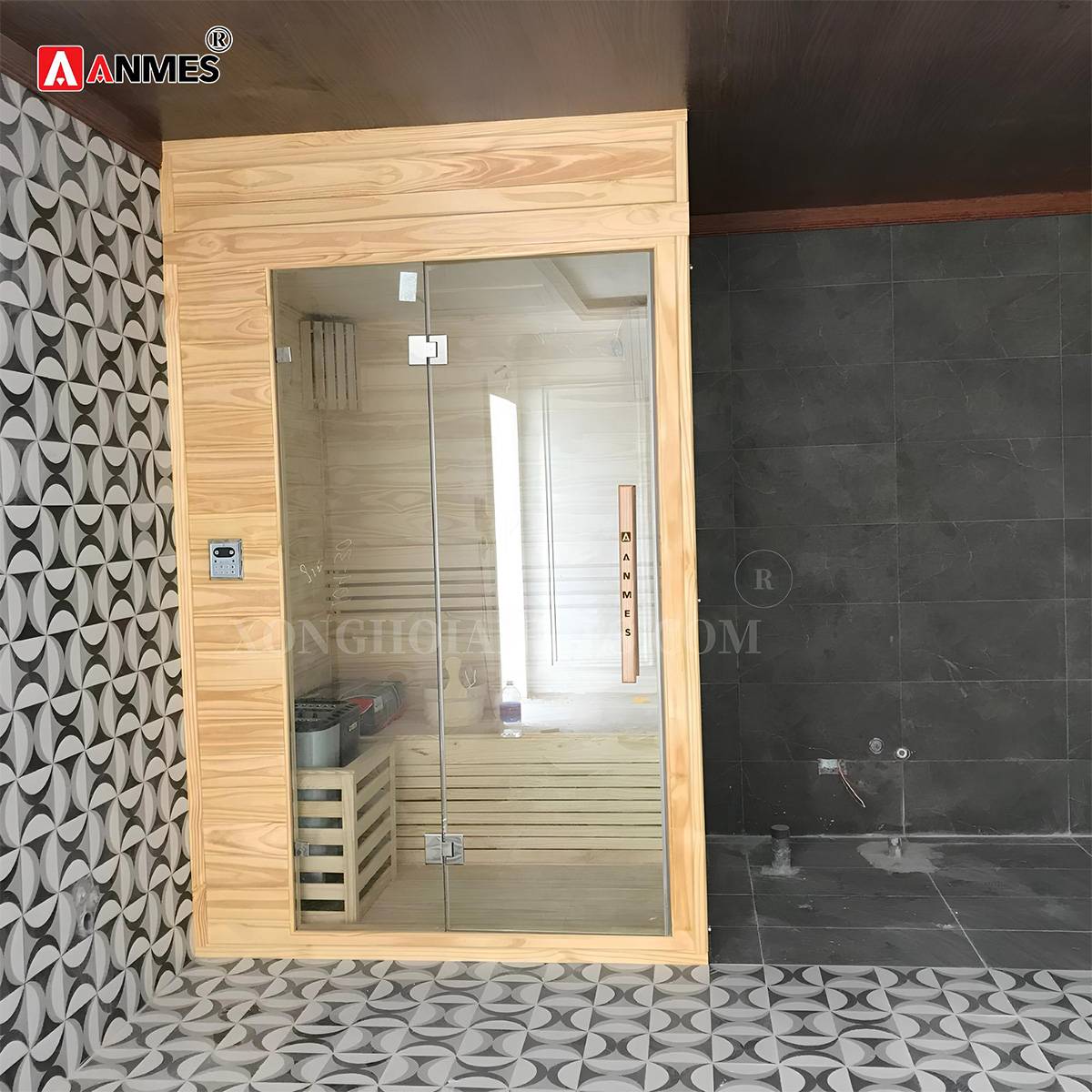 Thiết kế lắp đặt phòng xông hơi khô gia đình