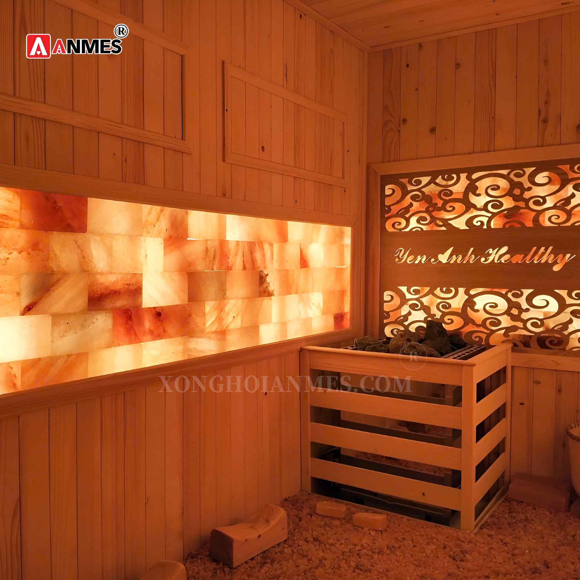 Công suất và thương hiệu máy xông hơi ảnh hưởng đến giá hoàn thiện phòng xông
