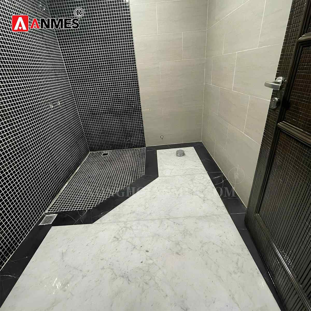 Kiểm tra mặt bằng lắp đặt máy xông hơi khô
