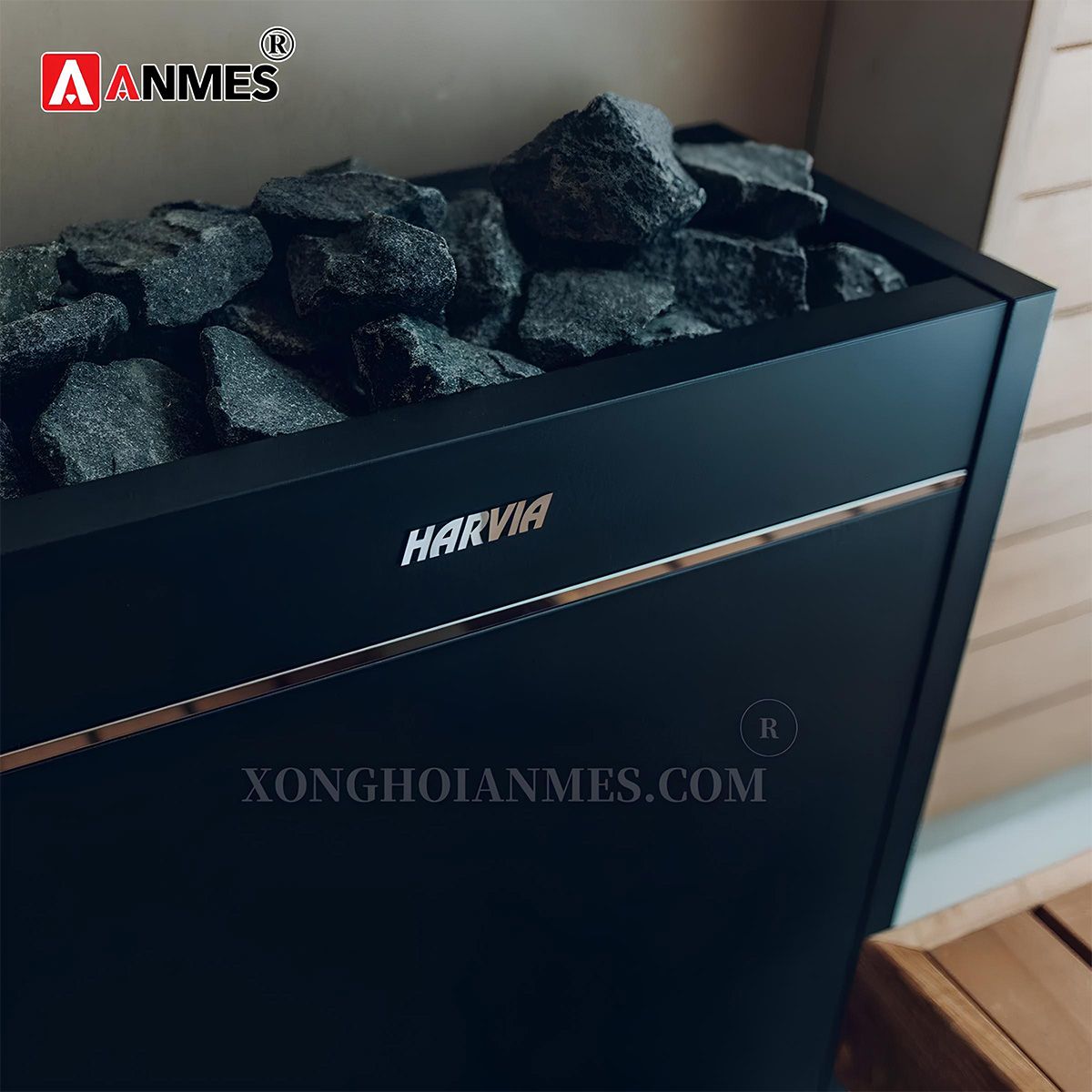 Máy xông hơi khô Harvia Virta Pro Combi sở hữu hiệu suất làm nóng ấn tượng