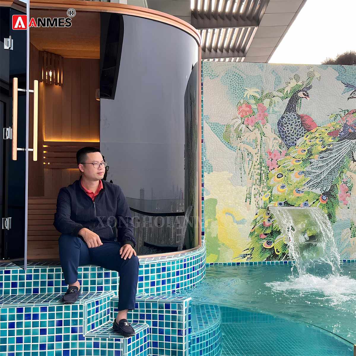 ANMES - Đơn vị thiết kế, thi công phòng xông hơi khô và ướt trọn gói, giá tốt miền Bắc