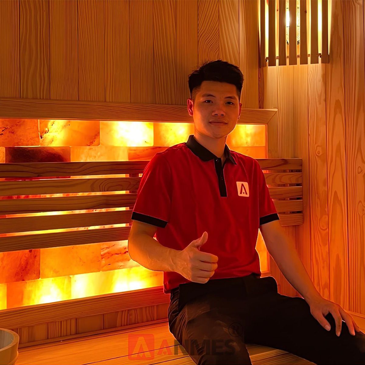 Làm phòng xông hơi gia đình giúp tăng cường tuần hoàn máu
