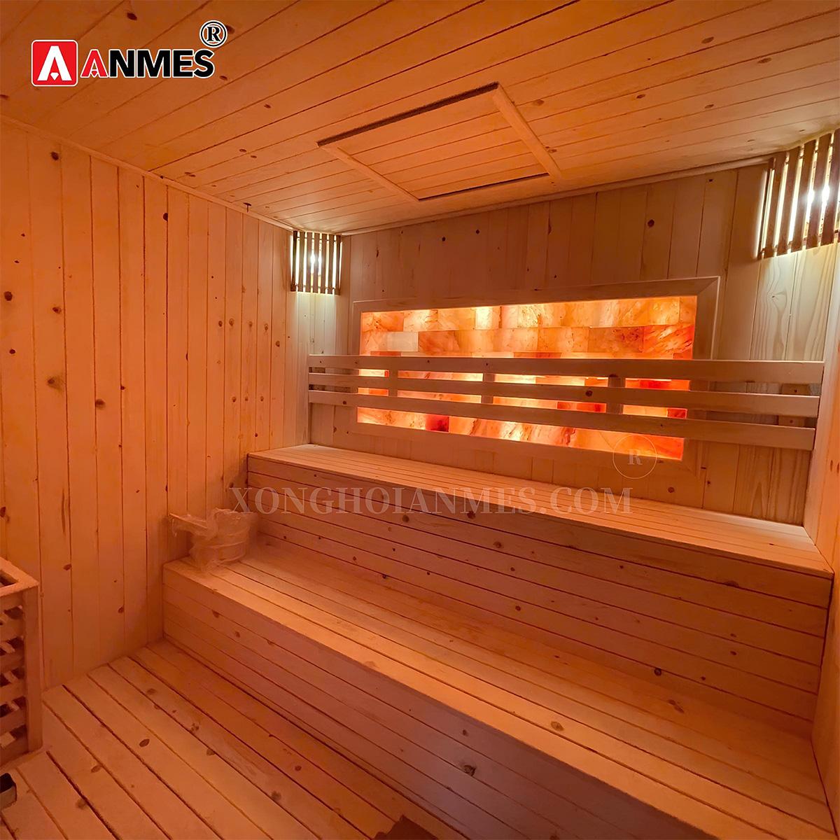 Dự trù ngân sách đầu tư phòng xông hơi