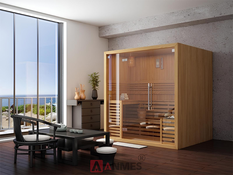 Thiết kế 3D phòng xông hơi khô
