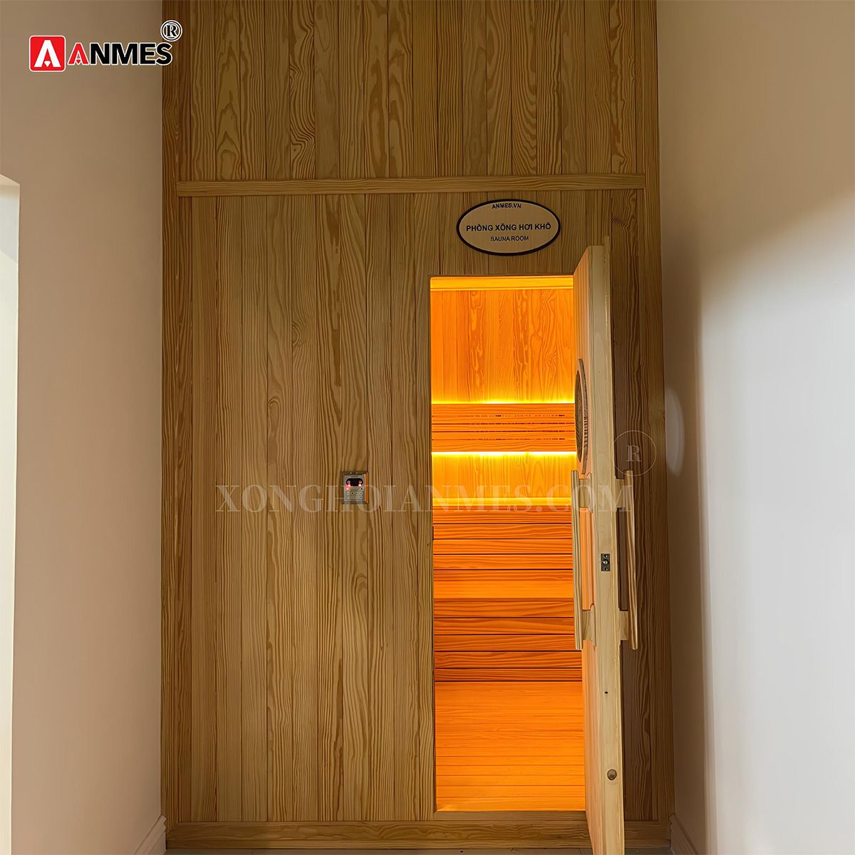 Kích thước phòng xông hơi khô gia đình
