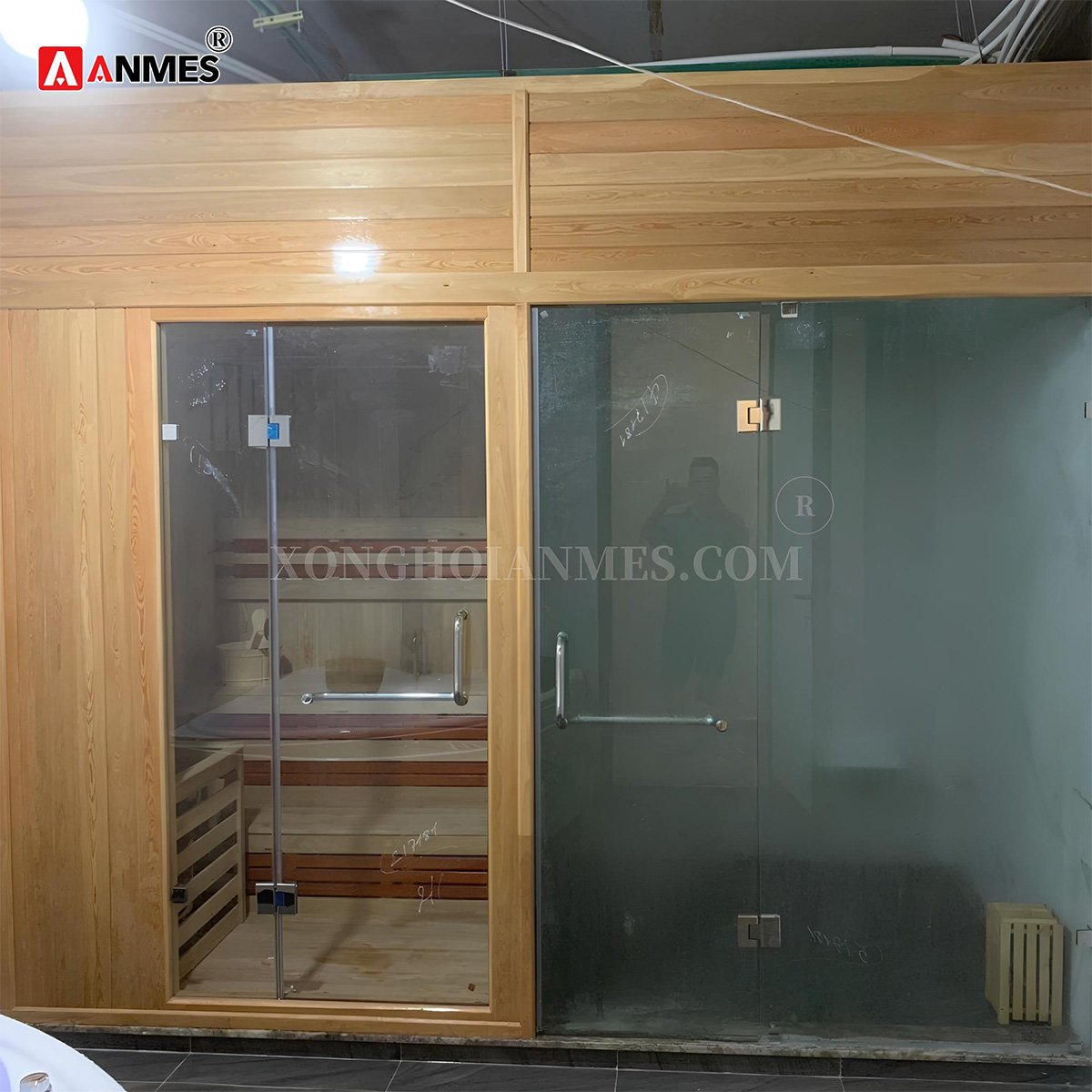 Phòng tắm xông hơi kết hợp