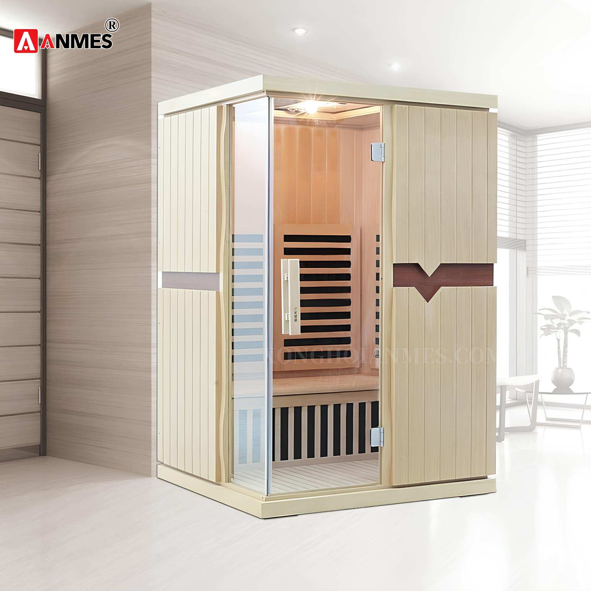 Anmes - Đơn vị chuyên thiết kế, thi công phòng xông hơi hồng ngoại cho biệt thự, spa, khách sạn
