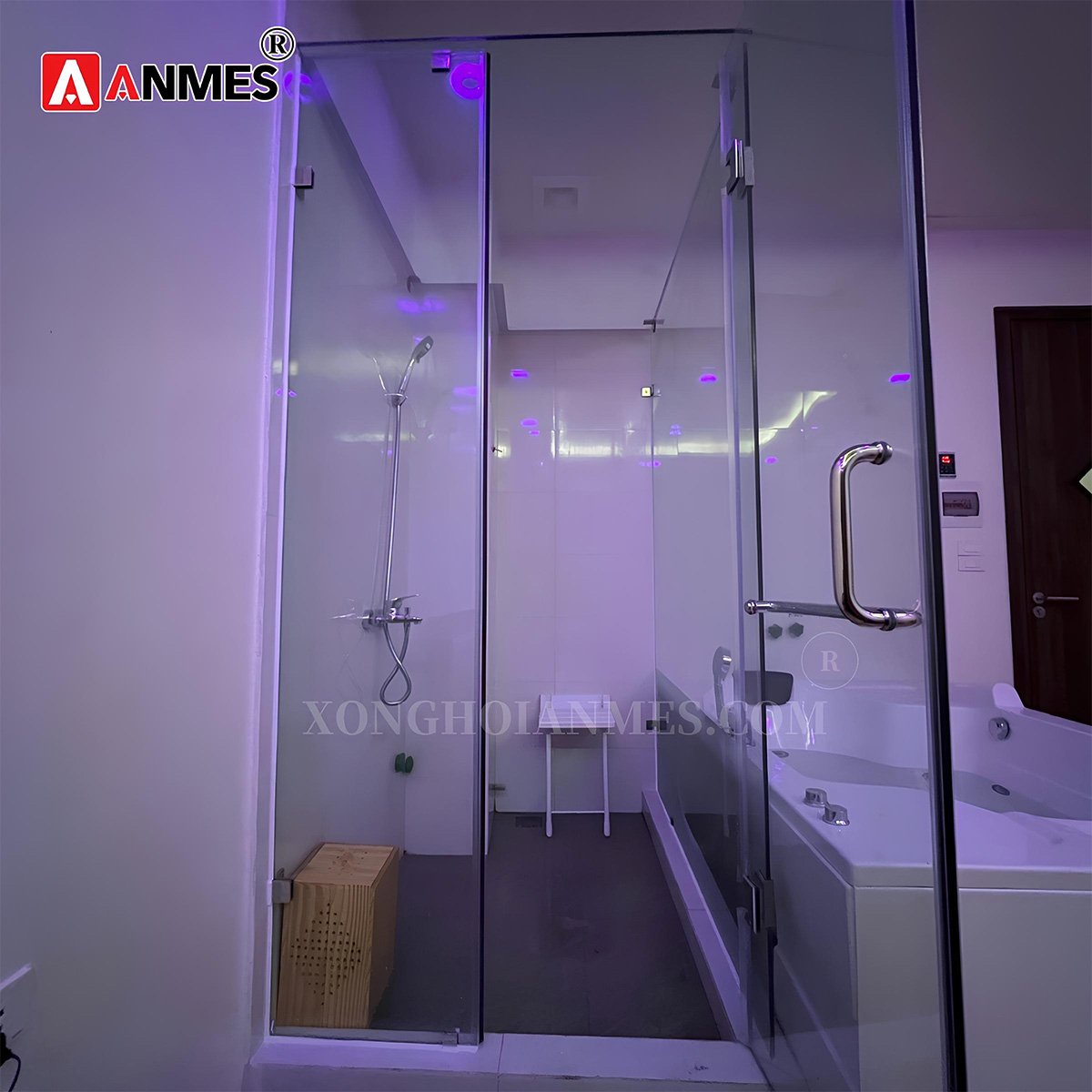 Anmes - Đơn vị thiết kế, thi công phòng xông hơi ướt chuyên nghiệp, giá tốt
