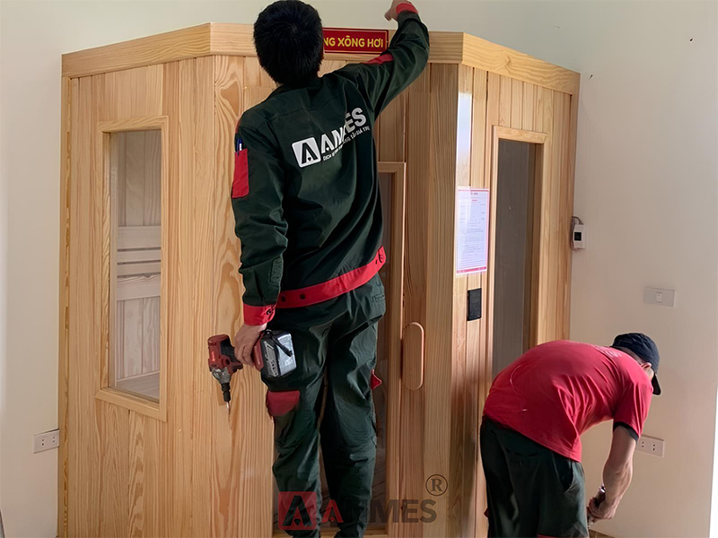 Quy Trình Thiết Kế, Lắp Đặt Phòng Xông Hơi Khô Đúng Tiêu Chuẩn