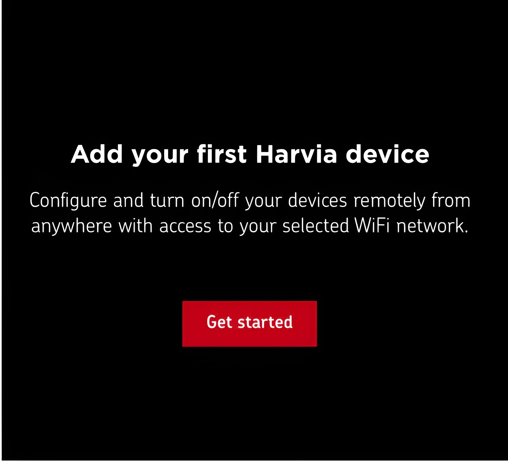 Trên ứng dụng Harvia chọn thêm thiết b