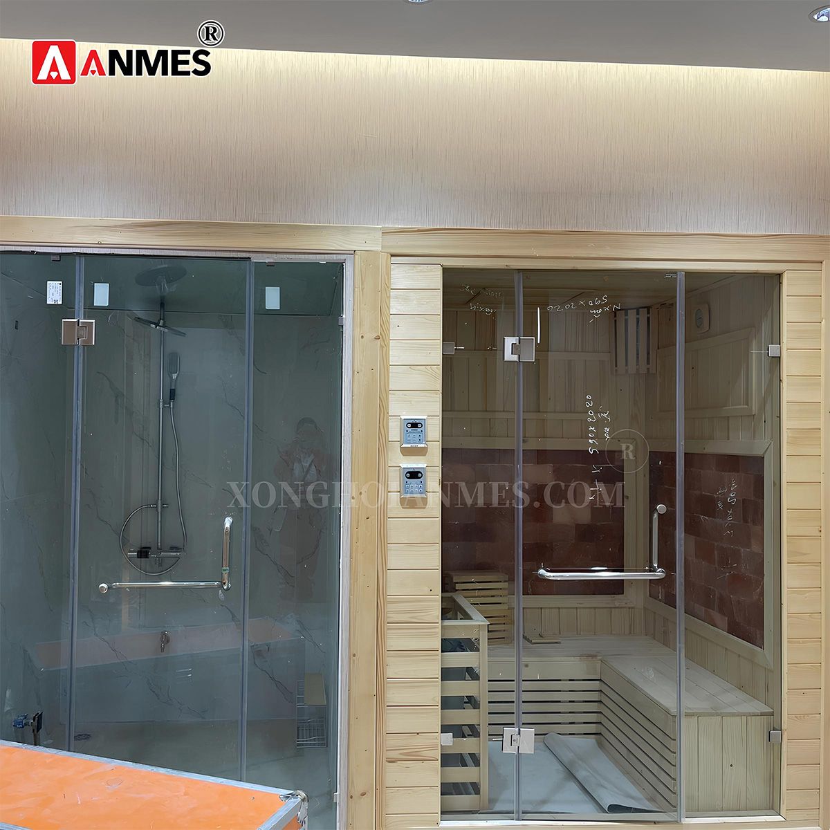 Phòng xông hơi đá muối, xông hơi ướt tại TP Sầm Sơn, Thanh Hóa.