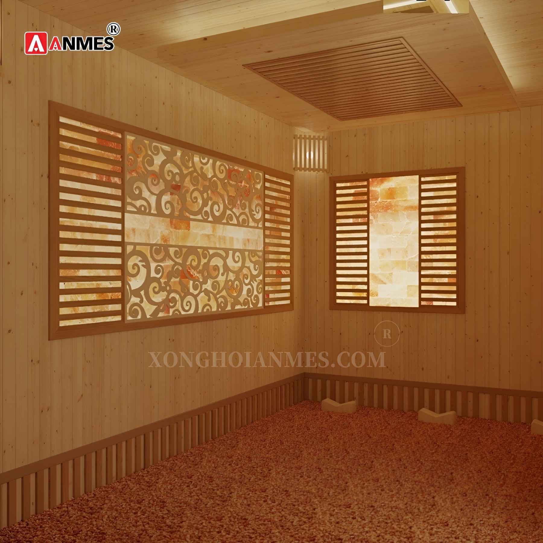 Phòng Xông Đá Muối Hồng Ngoại Nằm A3726