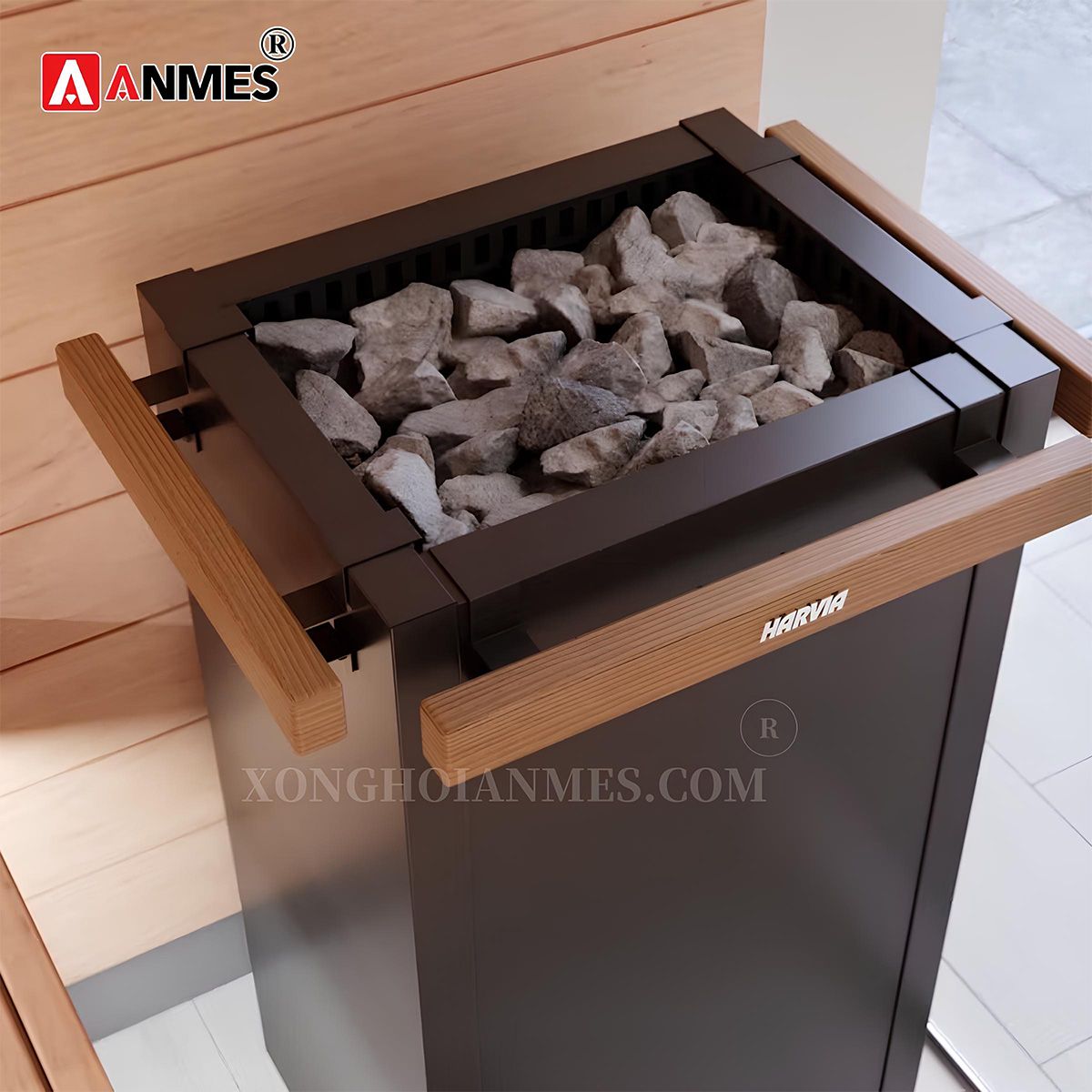 Máy xông hơi khô Harvia Virta dễ dàng lắp đặt, vận hành
