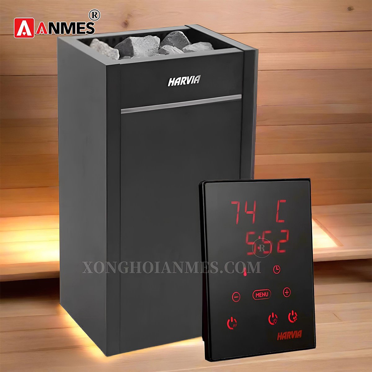 Máy xông hơi khô Harvia Virta vận hành tối ưu năng lượng, tiết kiệm điện
