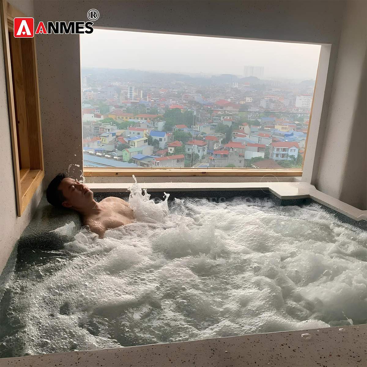 Chạy thử bể sục jacuzzi và bàn giao đến cho chủ đầu tư
