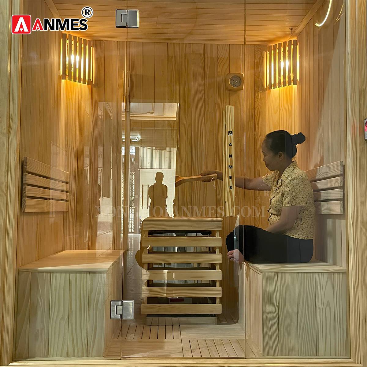 Xông khô hỗ trợ thải độc cơ thể